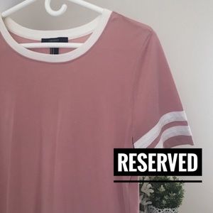 RESERVED 21 ringer tee